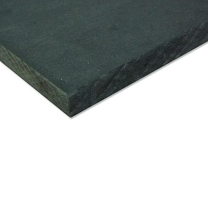 MDF-Platte nach Maß - Schwarz, Max. Zuschnittsmaß: 2.800 x 2.100 mm, Stärke: 19 mm - Rechte Seitenansicht