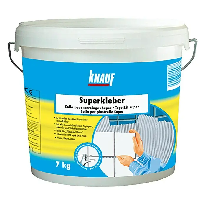 Knauf Fliesenkleber Superkleber - 7 kg