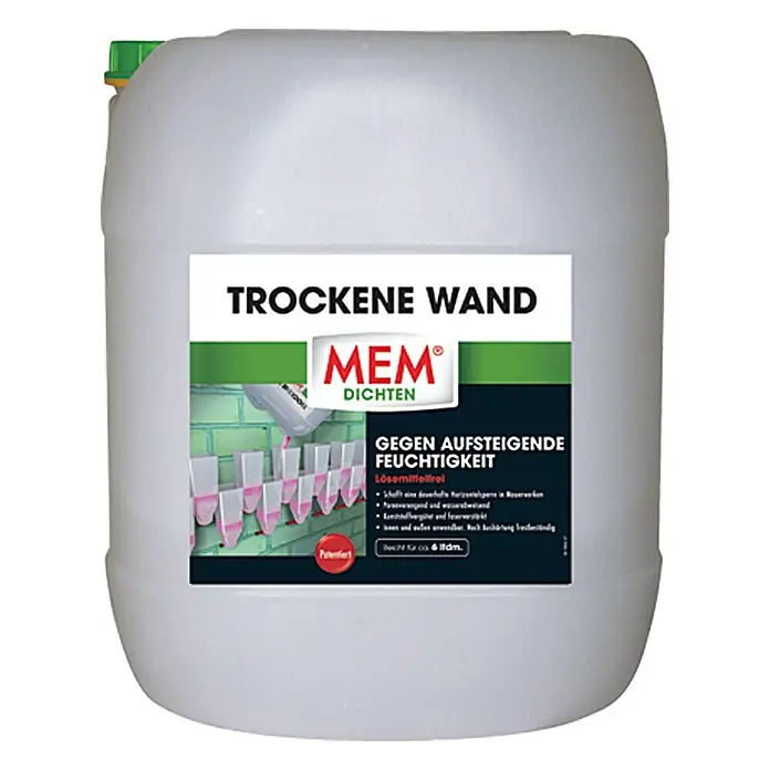 MEM Trockene Wand - 30 l, Lösemittelfrei - Vorderansicht