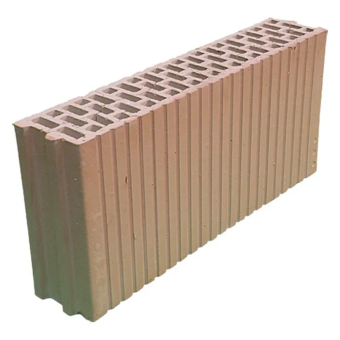 Porotonstein 8DF - 49,8 x 11,5 x 23,8 cm - Linke Seitenansicht