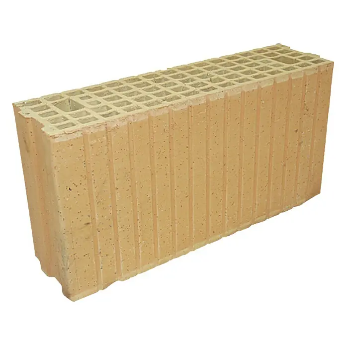 Porotonstein 12DF - 49,8 x 17,5 x 23,8 cm - Linke Seitenansicht