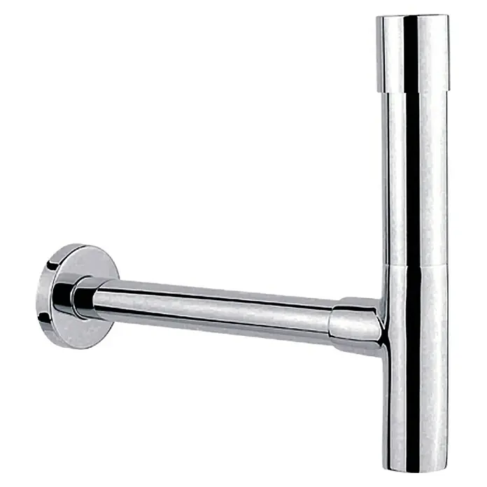 Svijet kupaonica Sifon za umivaonik - 1¼″, Promjer: 32 mm, Kromirano