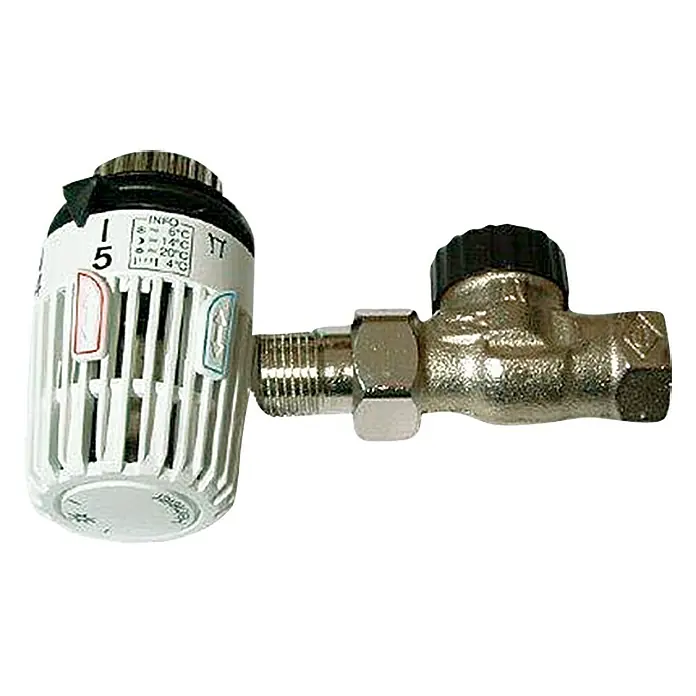 Heimeier Thermostatventil-Set - ⅜″, Durchgang
