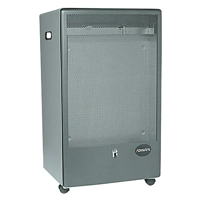 Admiral Gasheizer Blue Belle - Thermostat, 2 kW - 4,2 kW, Piezo-Zündung, Anwendungsbereich: Innen