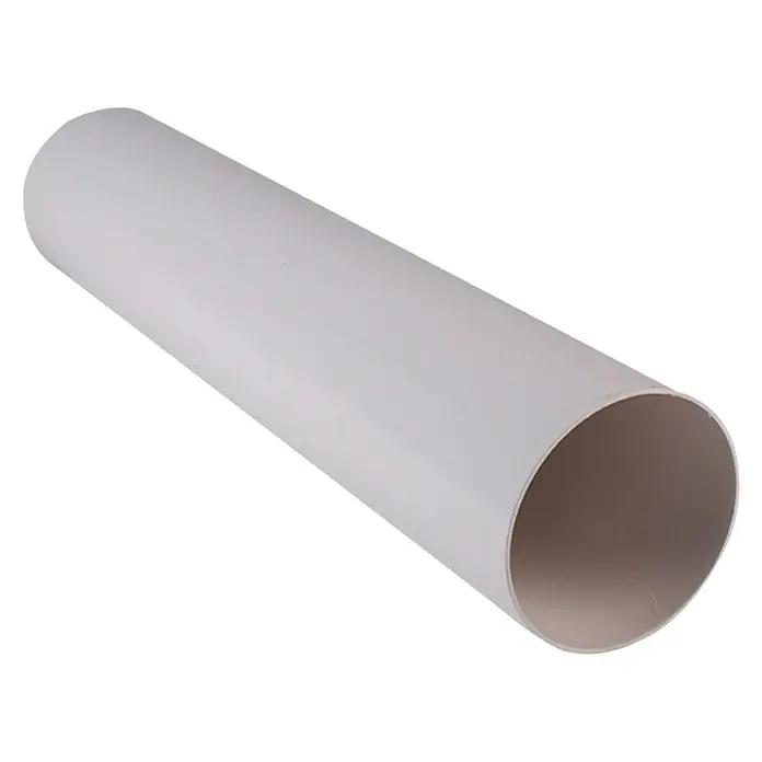 Air-Circle Ventilacijska cijev - Ø x D: 125 mm x 1 m, Maksimalni protok zraka: 600 m³/h - Pogled s desne strane
