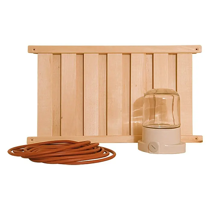 Weka Saunaleuchten-Set - 3 -tlg., E27, 40 W