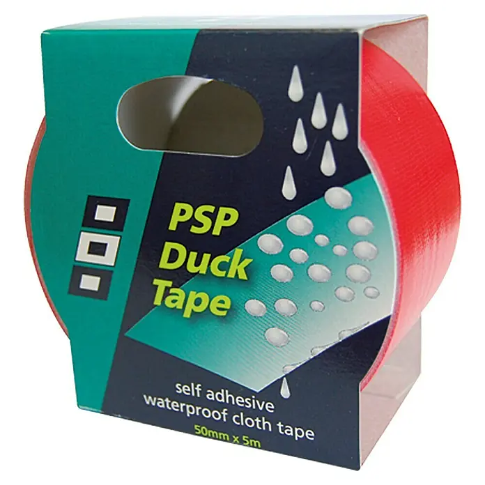 Duck Tape - Rot, 5 m x 50 mm