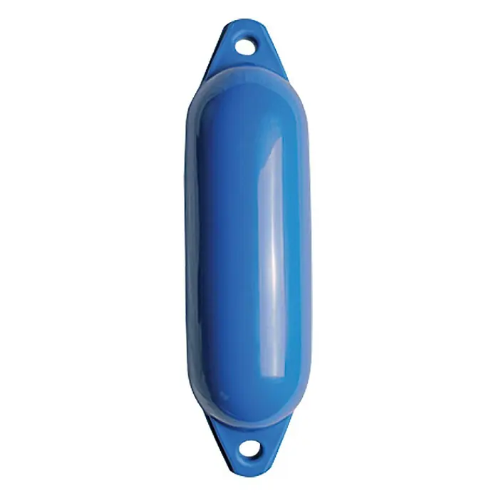 Stegfender Star 45 - Durchmesser: 24 cm, Länge: 70 cm, Blau - Vorderansicht