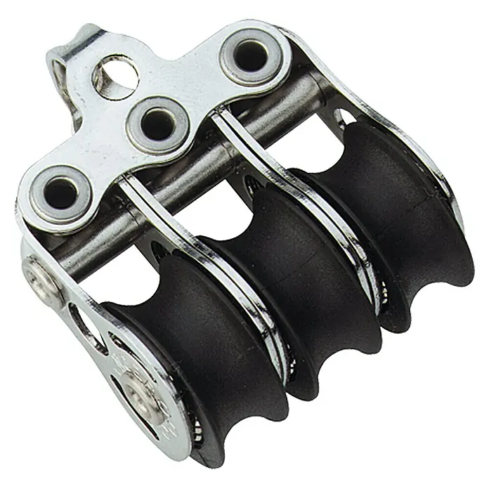 Sprenger Motón Micro XS con rodillo - 6 mm, Con arco, Cojinete de bolas, 3 ruedas - Vista de perfil izquierdo