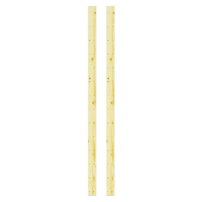 Regalux Regalsystem Heavy Sustav bočnih profila - Visina: 174 cm, 2 Kom., Drvo