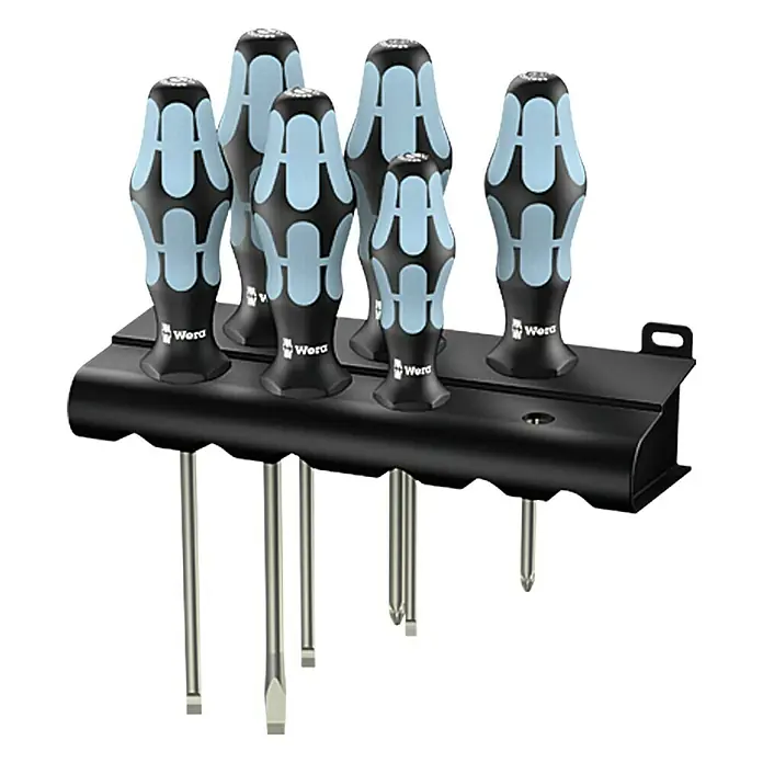 Wera Schraubendreher-Satz Kraftform Stainless 3334/6 - 6 -tlg.