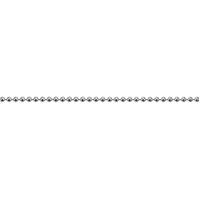 Stabilit Kugelkette Meterware - 3,6 mm, Messing, Verchromt