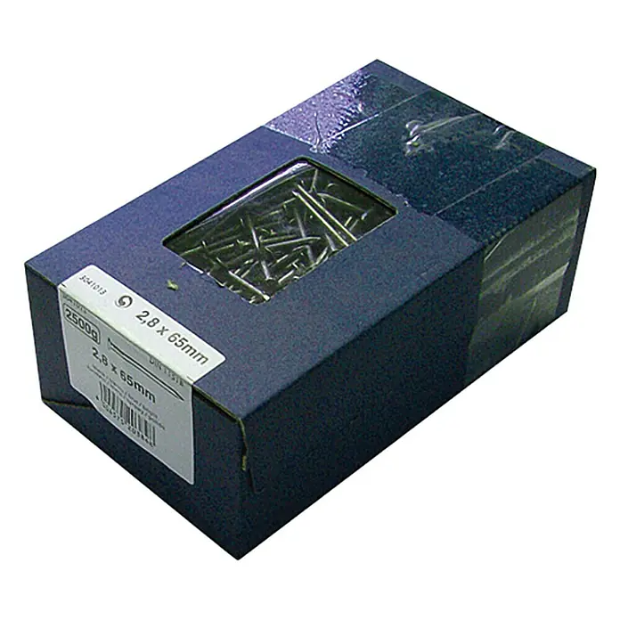 Suki Senkkopf-Nagel - Ø x L: 2,2 x 45 mm, Blank, Stahl, Nettomasse: 2,5 kg
