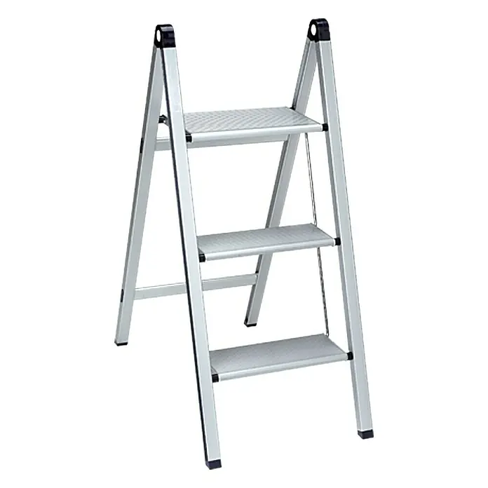 Stabilomat Basicline Preklopne ljestve Slim - 3 stepenice, Radna visina: 2,75 m, Ekstra plitko