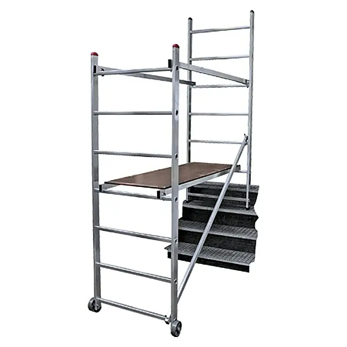 Krause Corda Kleingerüst - Arbeitshöhe: 3 m, Breite: 0,7 m, Belastbarkeit Bühne: 150 kg