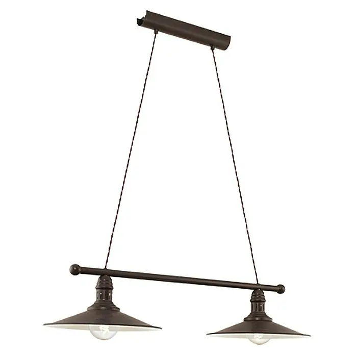 Eglo Stockbury Pendelleuchte - Höhe: 110 cm - Vorderansicht