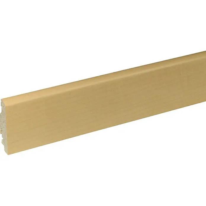 Profiles and more Furnierleiste SU60L Ahorn Comfort - 2,5 m x 19 mm x 58 mm, Gerade - Linke Seitenansicht