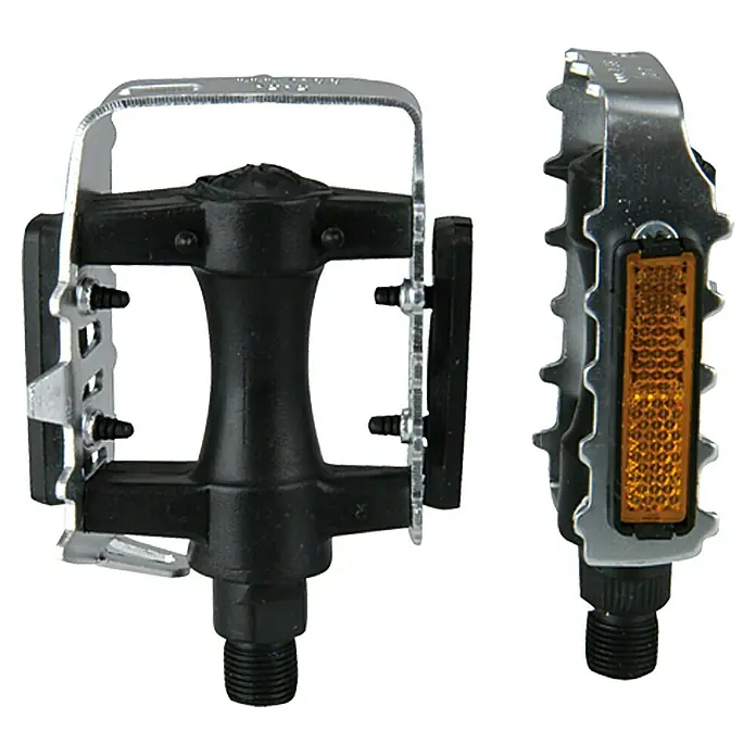Fischer Fahrradpedal - 1 Paar, Geeignet für: Mountainbike-Räder, Reflektierend - Ansicht von oben