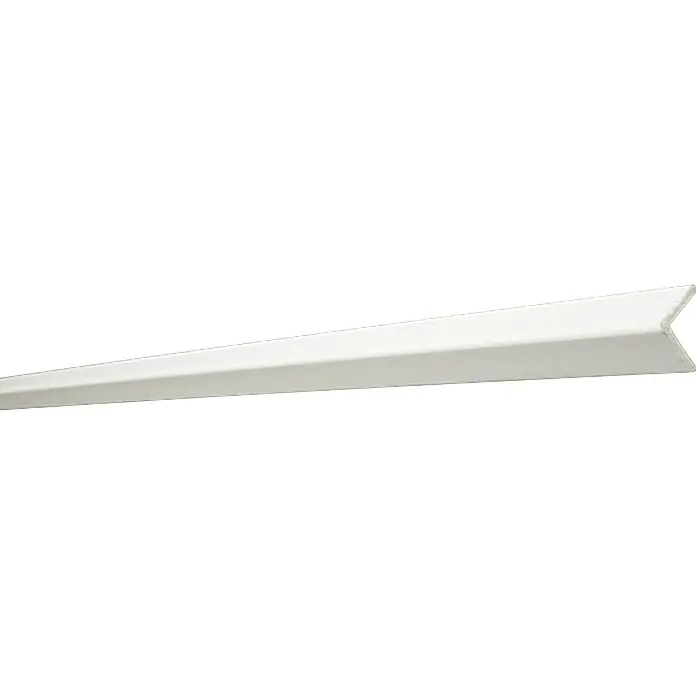 Winkelprofil CP 30 - 2 m x 3 cm x 3 cm, HD Polymer, Weiß - Vorderansicht
