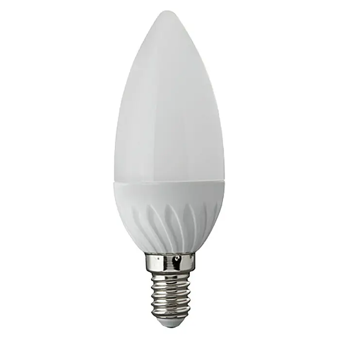 Voltolux Bombilla LED Vela - 3 W, E14, Vela, Blanco cálido