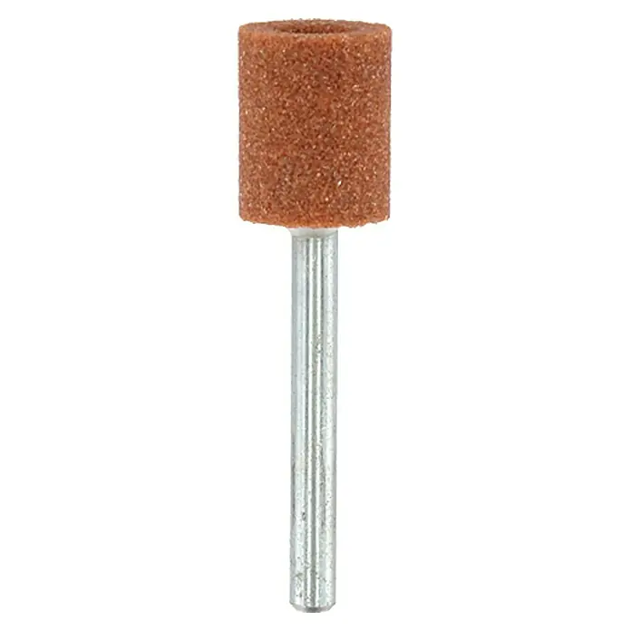 Dremel Korund-Schleifspitze Mod. 932 - Durchmesser Kopf: 9,5 mm Walze, 3 Stk. - Vorderansicht