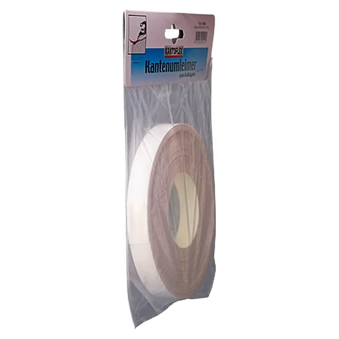 Kantoflex Kantenband - Wit, l x b: 20 m x 17 mm - Zijaanzicht links