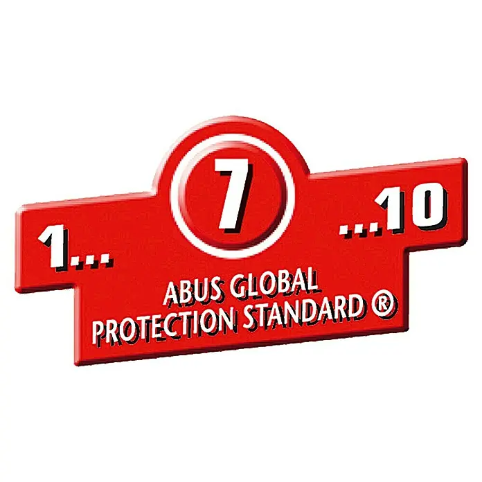 Abus Profilzylinder D6X - Baulänge innen: 30 mm, Baulänge außen: 35 mm, Anzahl Schlüssel: 5 Stk. - Vorderansicht