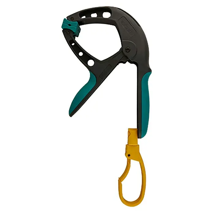 Wolfcraft Federzwinge FZH 50 - Mit Haken, Spannweite: 50 mm, Belastbarkeit: 5 kg - Vorderansicht