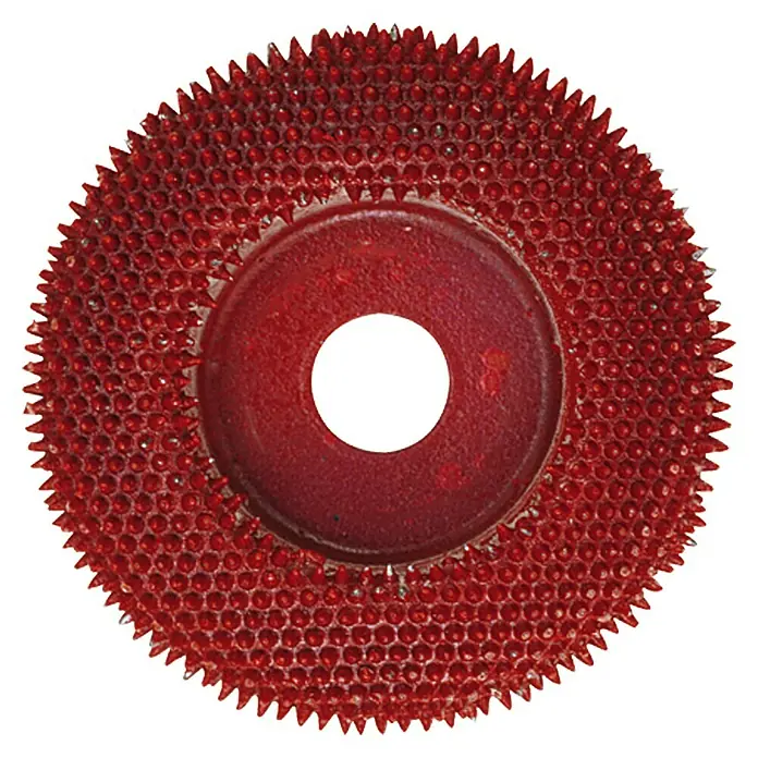 Proxxon Disco escofina N.º 29050 - Diámetro: 50 mm, Carburo de tungsteno, Específico para: Esmeriladora angular de cuello largo Proxxon Micromot LWS, Esmeriladora angular de cuello largo Proxxon Micromot LHW - Vista frontal