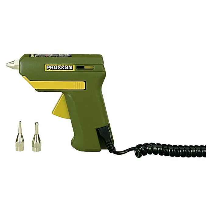 Proxxon Micromot Heißklebepistole HKP 220 No 28192 - Durchmesser Klebepatrone: 7 mm, 200 °C - Vorderansicht