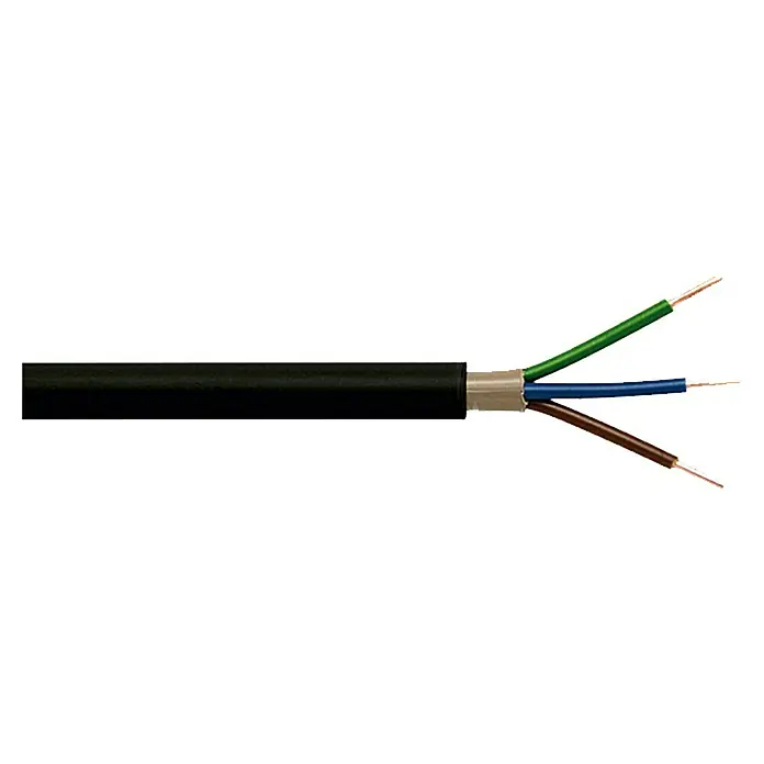Podzemni kabel - NYY-J3x1,5, 25 m, Crne boje