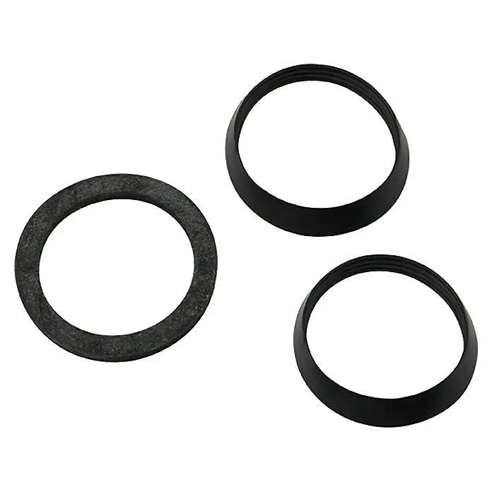 Dichtungssortiment - 1¼″, Geeignet für: Waschtischsiphons - Vorderansicht