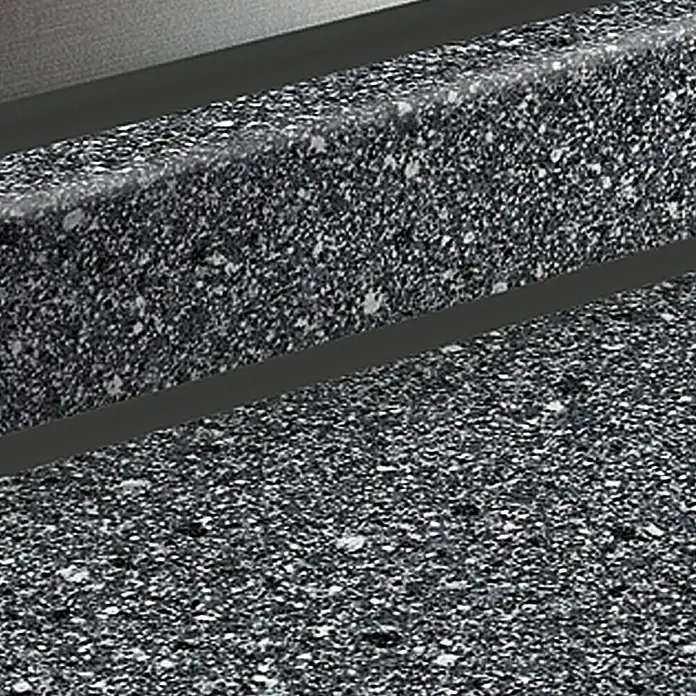 Resopal Kutna lajsna za radne ploče - Black Granite, 305 cm - Živopisni prikaz