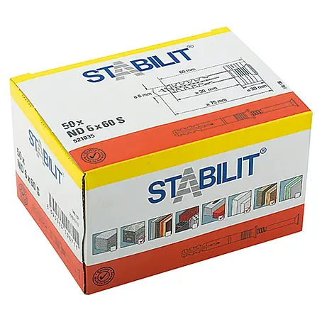 Stabilit  Udarna tipla ND 6 x 60 S