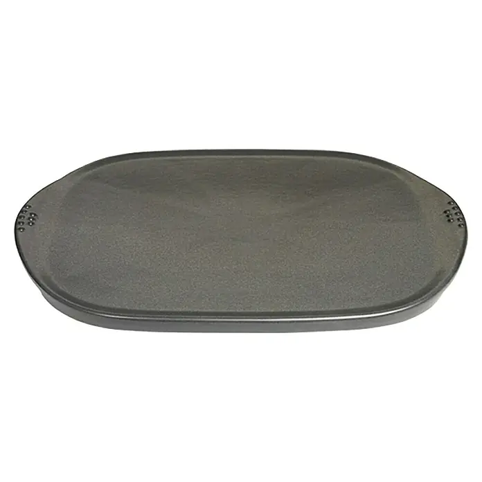 Weber Grillplatte - Keramik, 40 x 22 x 3 cm - Rechte Seitenansicht