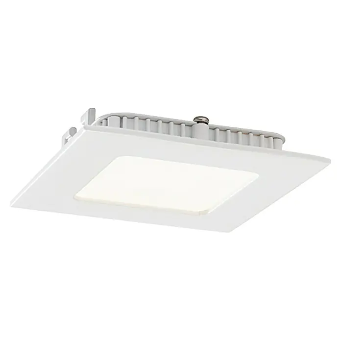 Tween Light Led-inbouwspot - 2,7 W, 85 x 85 mm, Warm wit, Gegoten metaal