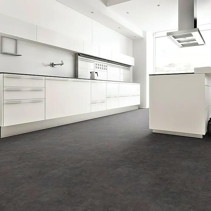b!design Sample Tile Leon Leisteengrijs - 190 x 200 x 3 mm, Tegellook - Sfeeropname