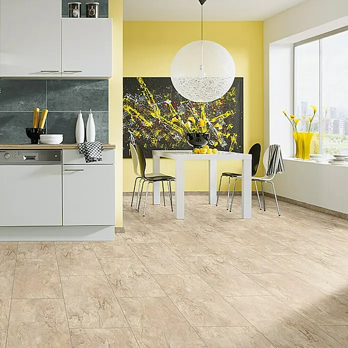 LOGOCLIC Uzorak Ceramico Schiefer Plata - 296 x 195 x 1 mm, Izgled pločica - Živopisni prikaz