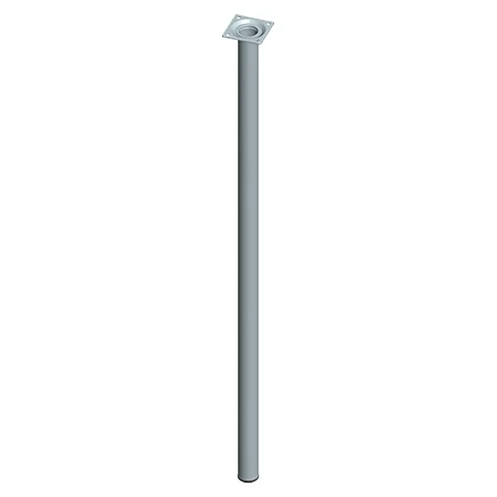 Element System Postolje za namještaj - Ø x D: 30 x 800 mm, Nosivost: 50 kg, Plemeniti čelik - Pogled sprijeda