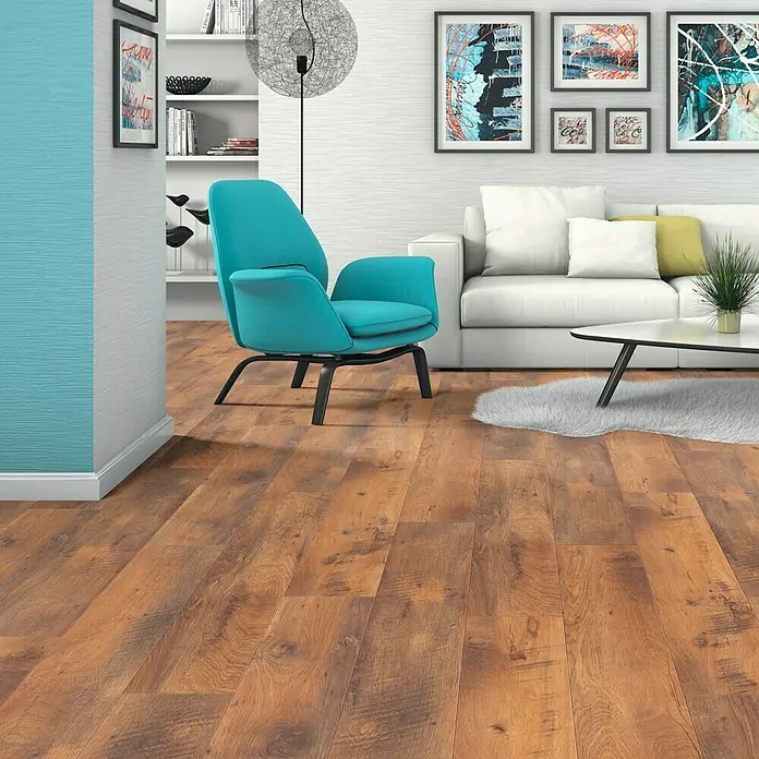 Living by Haro Laminat Eiche Fattoria - 1.282 x 193 x 7 mm, Landhausdiele - Stimmungsaufnahme