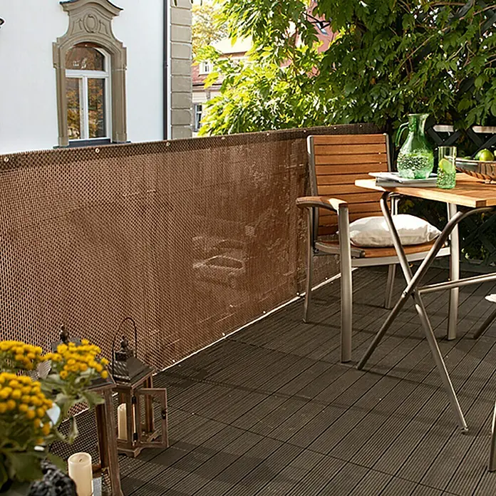 Sunfun Sichtschutzmatte - Braun, 300 x 90 cm
