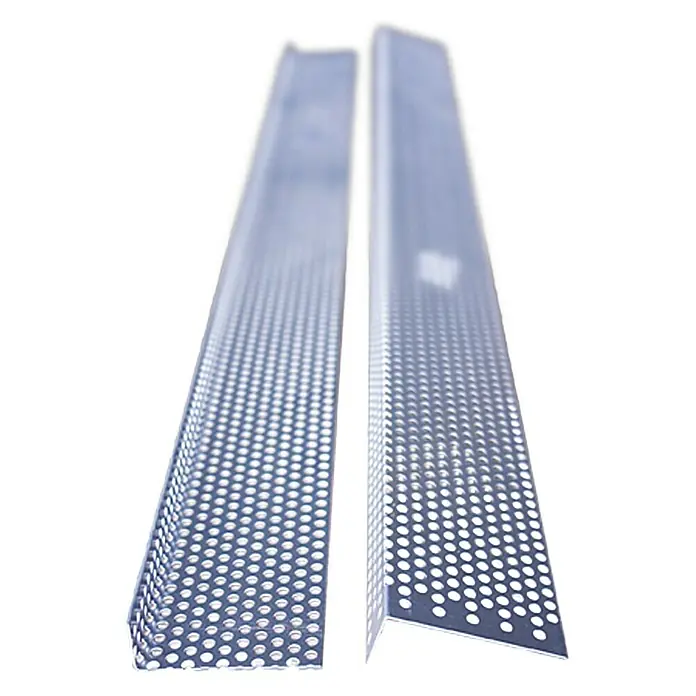 Sarei Lochblechprofil - Typ: HG 12, 1.000 x 73 x 25 mm, Aluminium - Vorderansicht