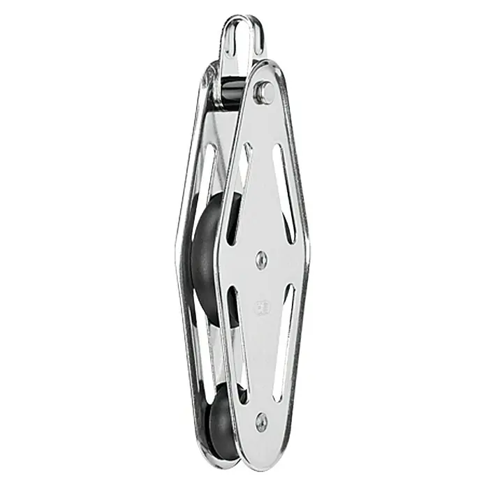 Sprenger Violinblock - 10 mm, Gleitlager, Mit Bügel, Arbeitslast: 212 kg - Linke Seitenansicht