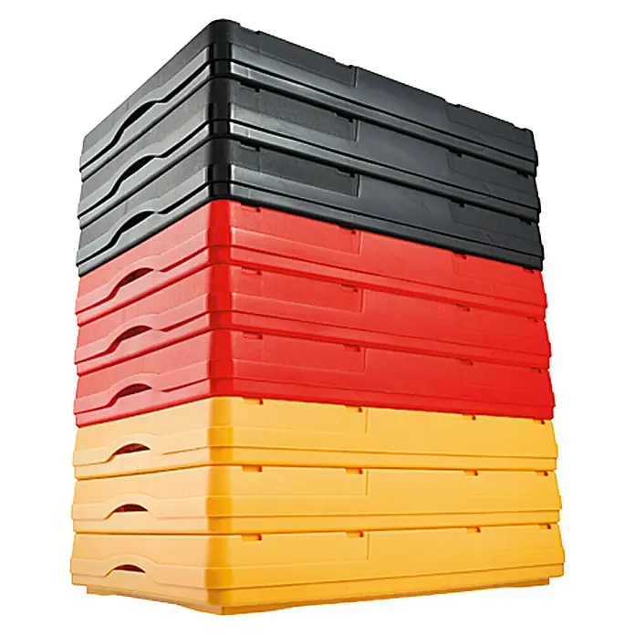 BAUHAUS Összecsukható doboz - 62 l, Piros