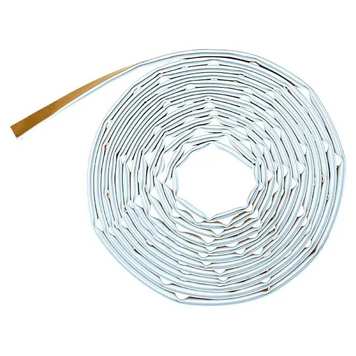 Solid Elements Selbstklebedichtung - Weiß, 5 m x 12 mm x 6 mm, Geeignet für: Fenster - Vorderansicht