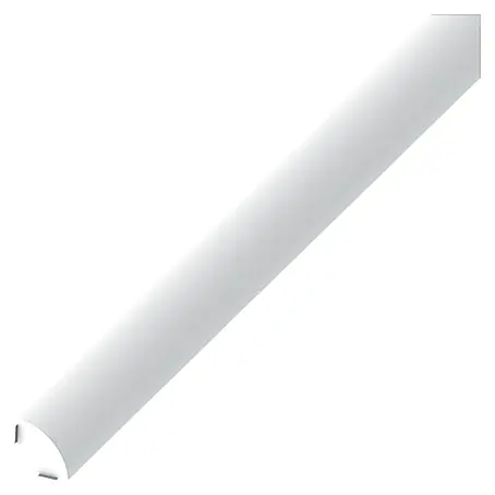 Kwartronde hoeklijst