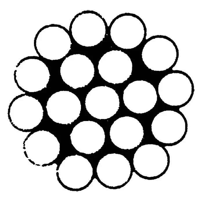 Drahtseil - 3 mm, 1 x 19 Geflecht, Edelstahl, A4