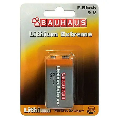 BAUHAUS  Baterija 9 V