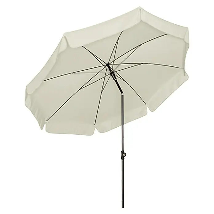 Doppler Suncobran Sunline III - Greige, Promjer: 150 cm - Pogled sprijeda