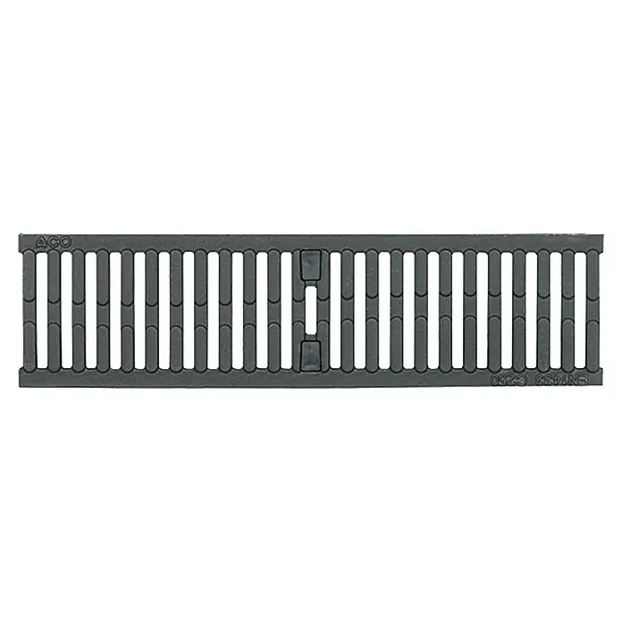 ACO Galaline Gussrost - 50 x 13,5 x 2,2 cm, Schlitzbreite: 8 mm, Gusseisen